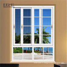 Fenêtres en aluminium coulissantes standard avec système de fenêtre et porte en verre à l&#39;épreuve des balles